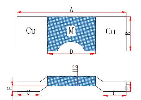 Chip Shunt Resistor - LRS Series Construction